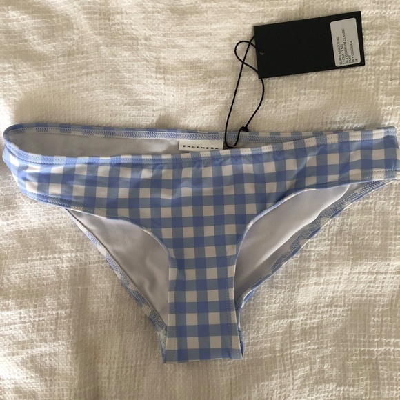 Ephemera Sky Gingham Bikini - Picture 4 of 5